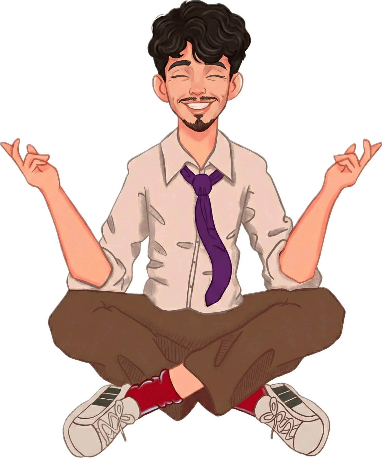 Kiran Silwal character illustration